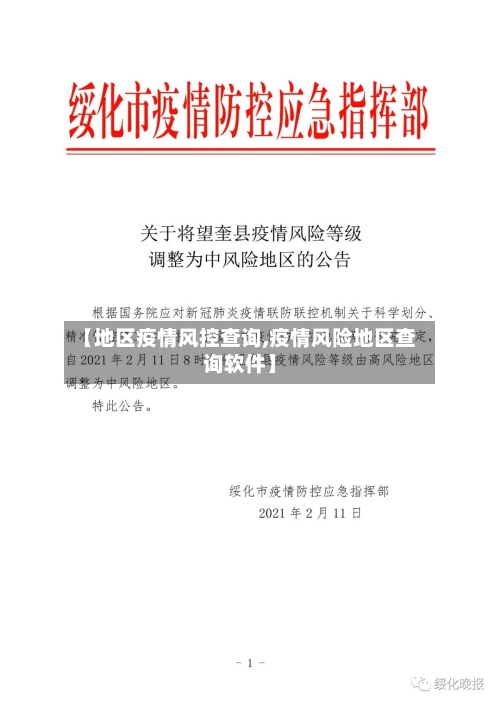 【地区疫情风控查询,疫情风险地区查询软件】-第3张图片