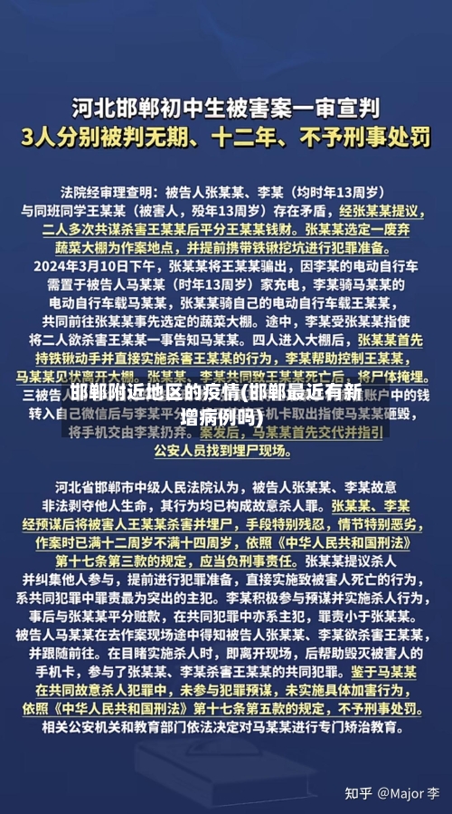 邯郸附近地区的疫情(邯郸最近有新增病例吗)-第2张图片