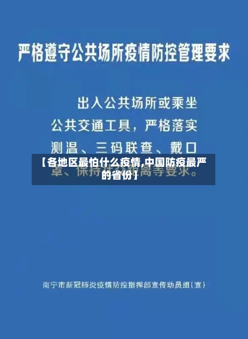 【各地区最怕什么疫情,中国防疫最严的省份】-第3张图片