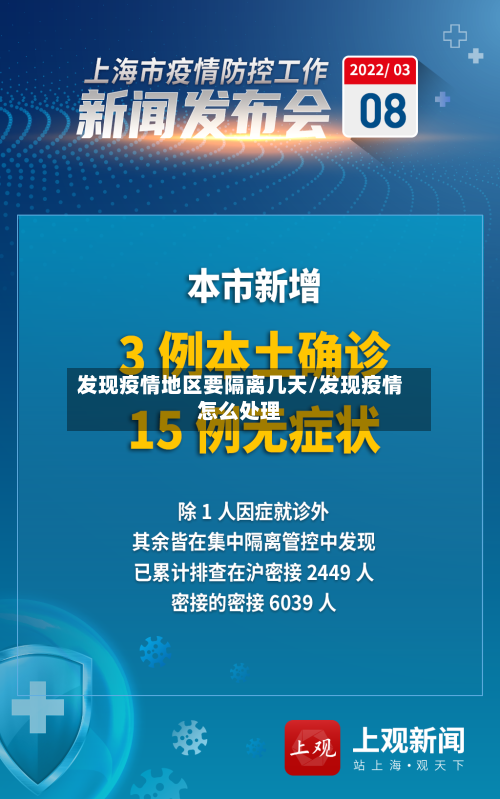 发现疫情地区要隔离几天/发现疫情怎么处理