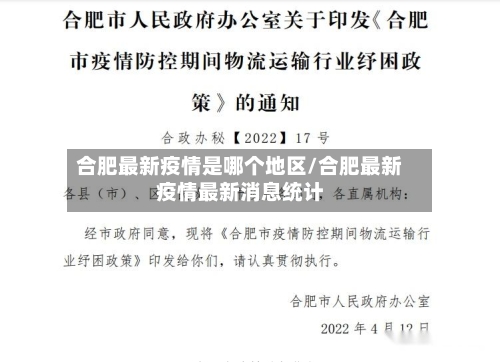 合肥最新疫情是哪个地区/合肥最新疫情最新消息统计-第2张图片